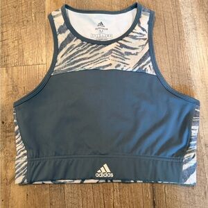 Adidas By Zoe Saldana Sports Bra Women's Medium